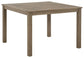 Aria Plains Square Dining Table w/UMB OPT Signature Design by Ashley®