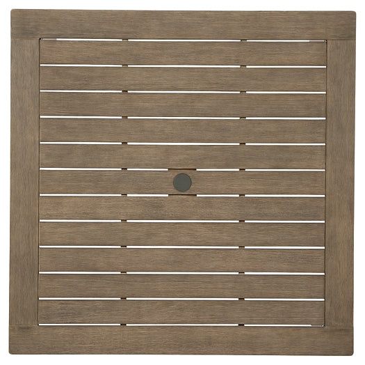 Aria Plains Square Dining Table w/UMB OPT Signature Design by Ashley®