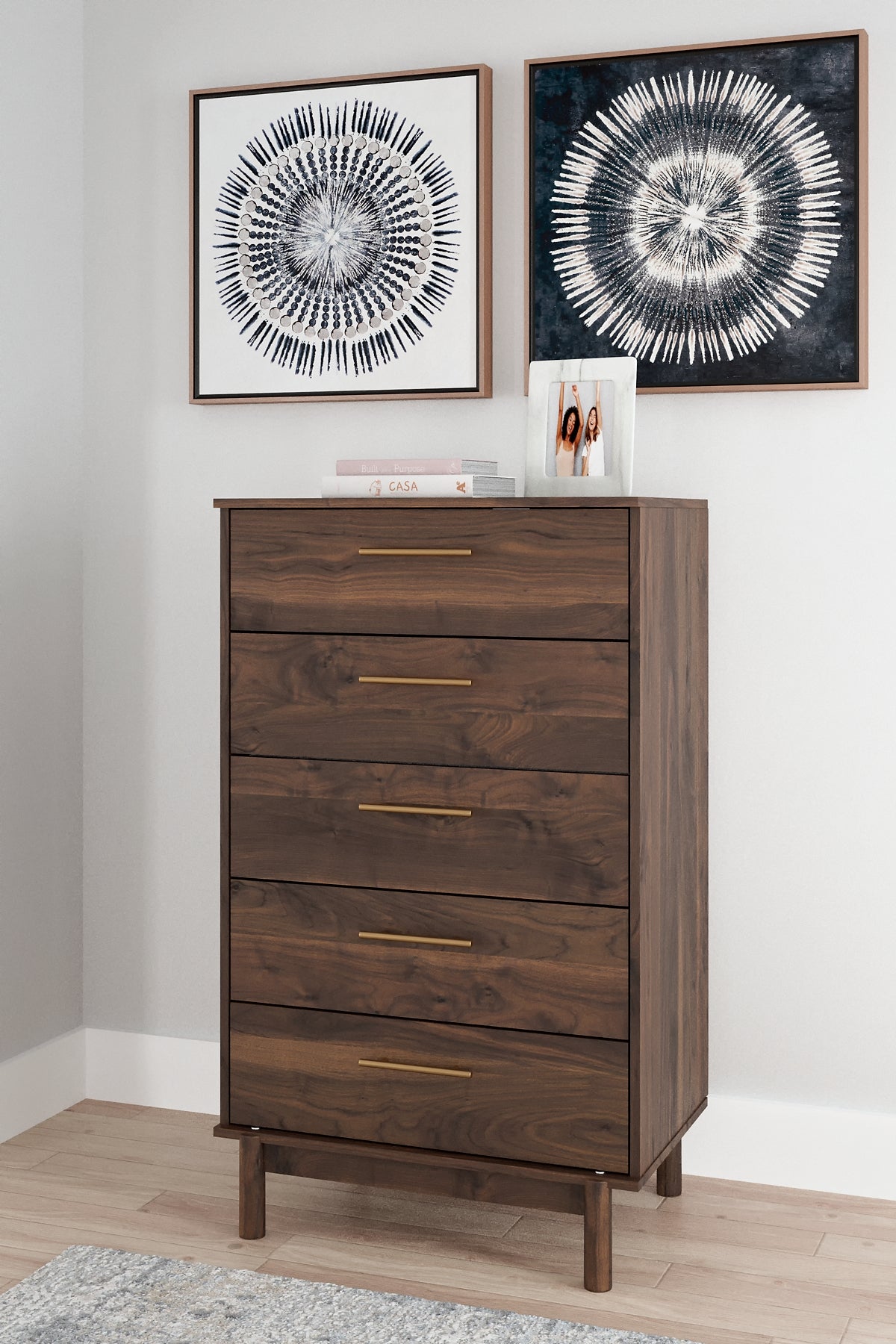 Calverson Five Drawer Chest Signature Design by Ashley®