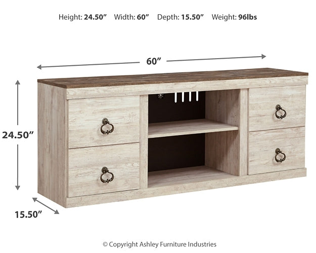 Willowton LG TV Stand w/Fireplace Option Signature Design by Ashley®