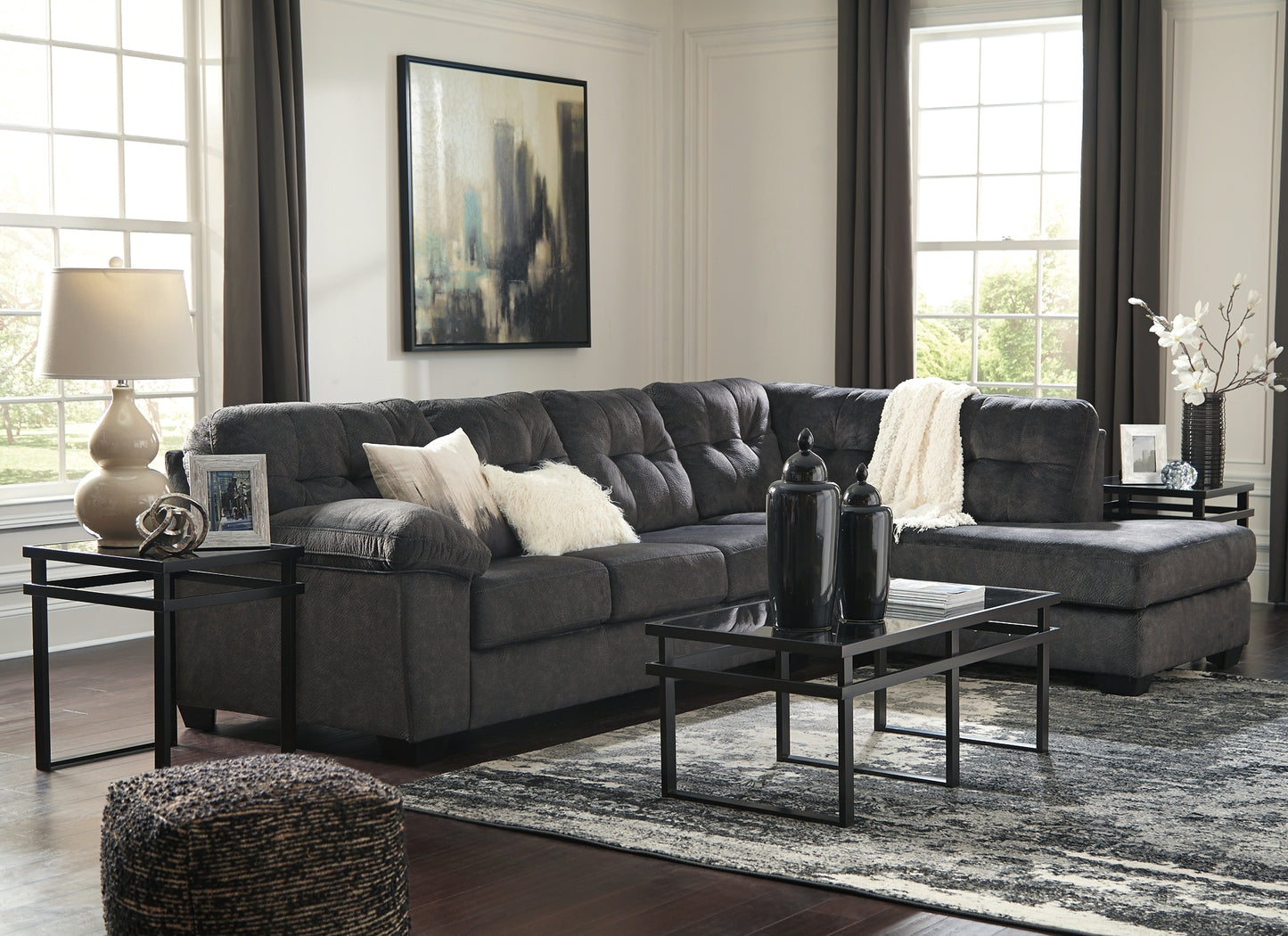 Accrington 2-Piece Sleeper Sectional with Chaise Signature Design by Ashley®