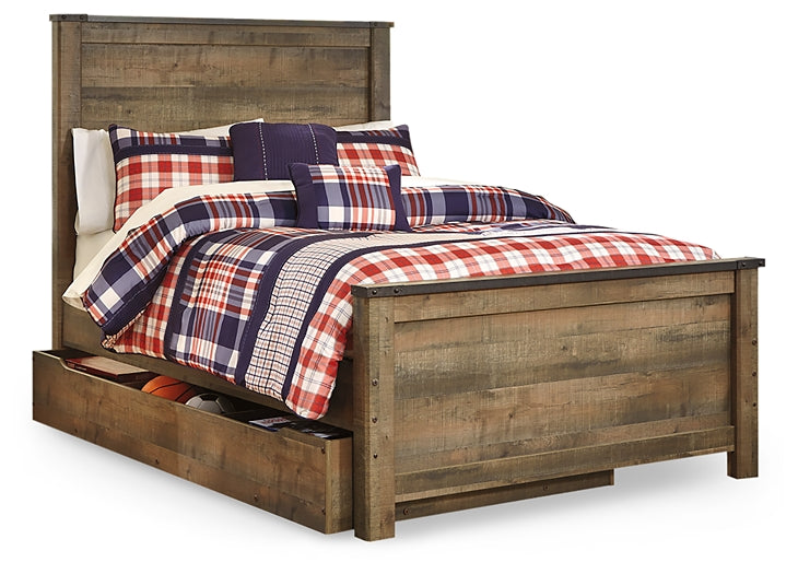 Trinell  Panel Bed With 1 Large Storage Drawer Signature Design by Ashley®