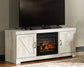 Bellaby 63" TV Stand with Electric Fireplace Signature Design by Ashley®