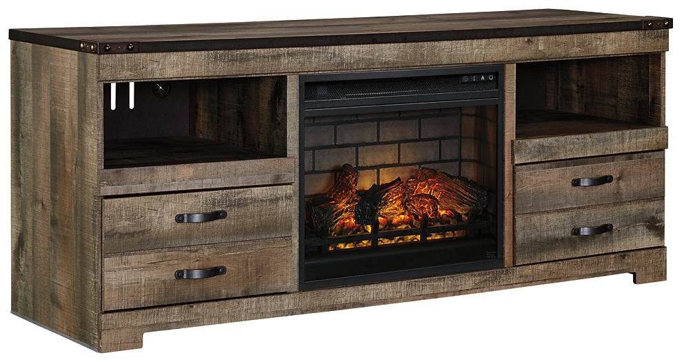 Trinell 63" TV Stand with Electric Fireplace Signature Design by Ashley®