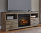 Trinell 63" TV Stand with Electric Fireplace Signature Design by Ashley®