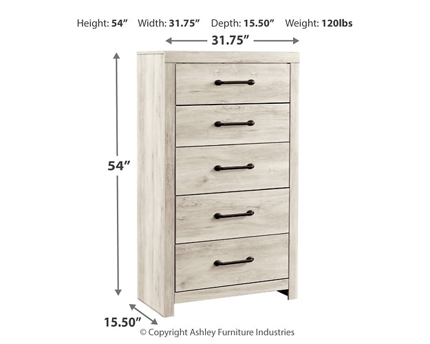 Cambeck Five Drawer Chest Signature Design by Ashley®
