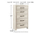 Cambeck Five Drawer Chest Signature Design by Ashley®
