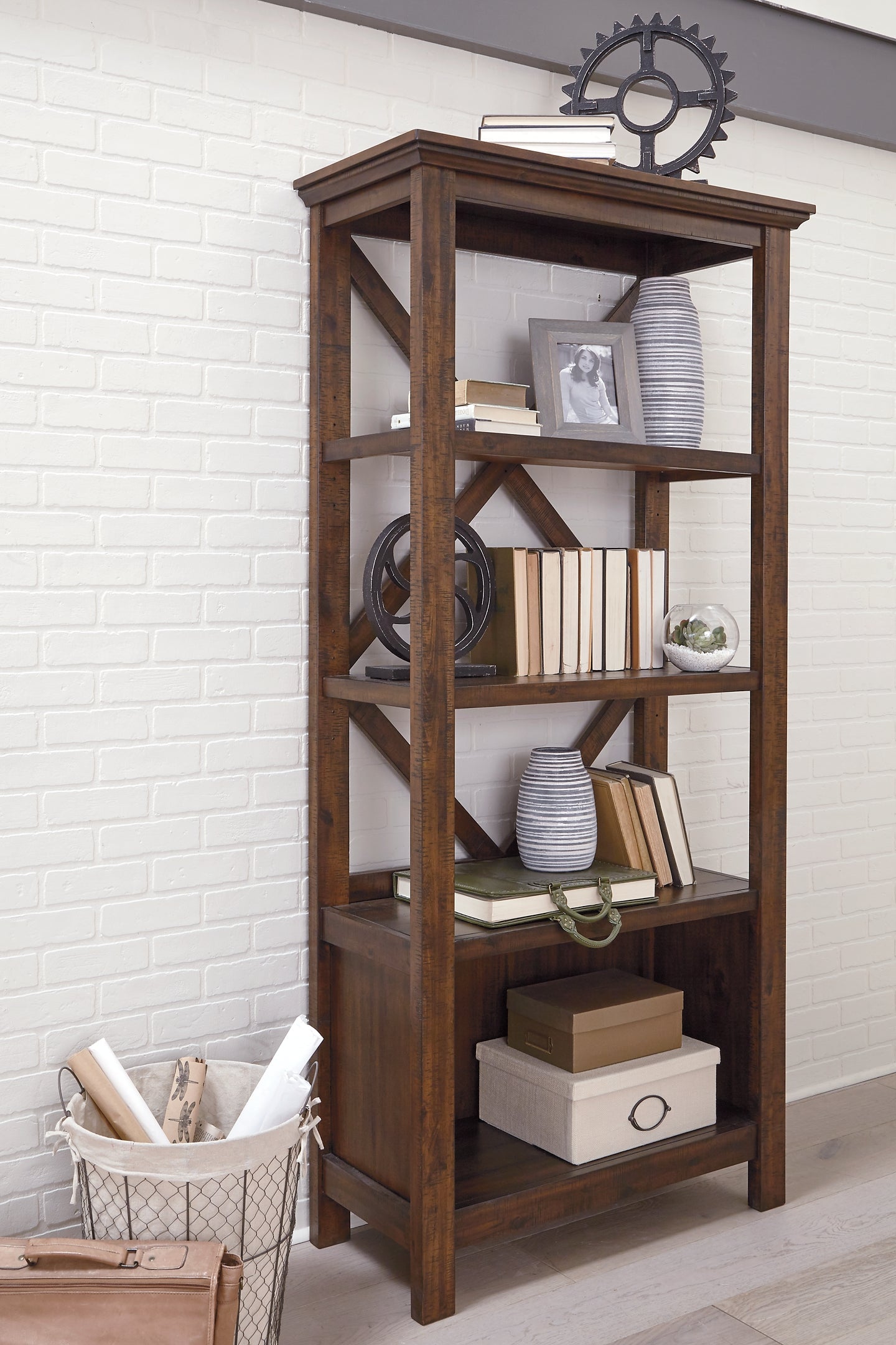 Baldridge Large Bookcase Signature Design by Ashley®