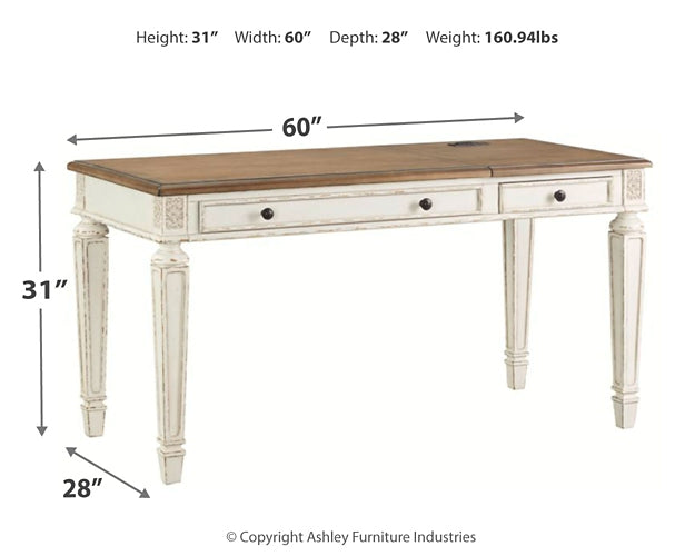 Realyn Home Office Lift Top Desk Signature Design by Ashley®