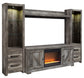 Wynnlow 4-Piece Entertainment Center with Electric Fireplace Signature Design by Ashley®