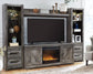 Wynnlow 4-Piece Entertainment Center with Electric Fireplace Signature Design by Ashley®