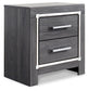 Lodanna Two Drawer Night Stand Signature Design by Ashley®