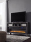 Todoe 65" TV Stand with Electric Fireplace Signature Design by Ashley®