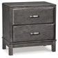 Caitbrook Two Drawer Night Stand Signature Design by Ashley®