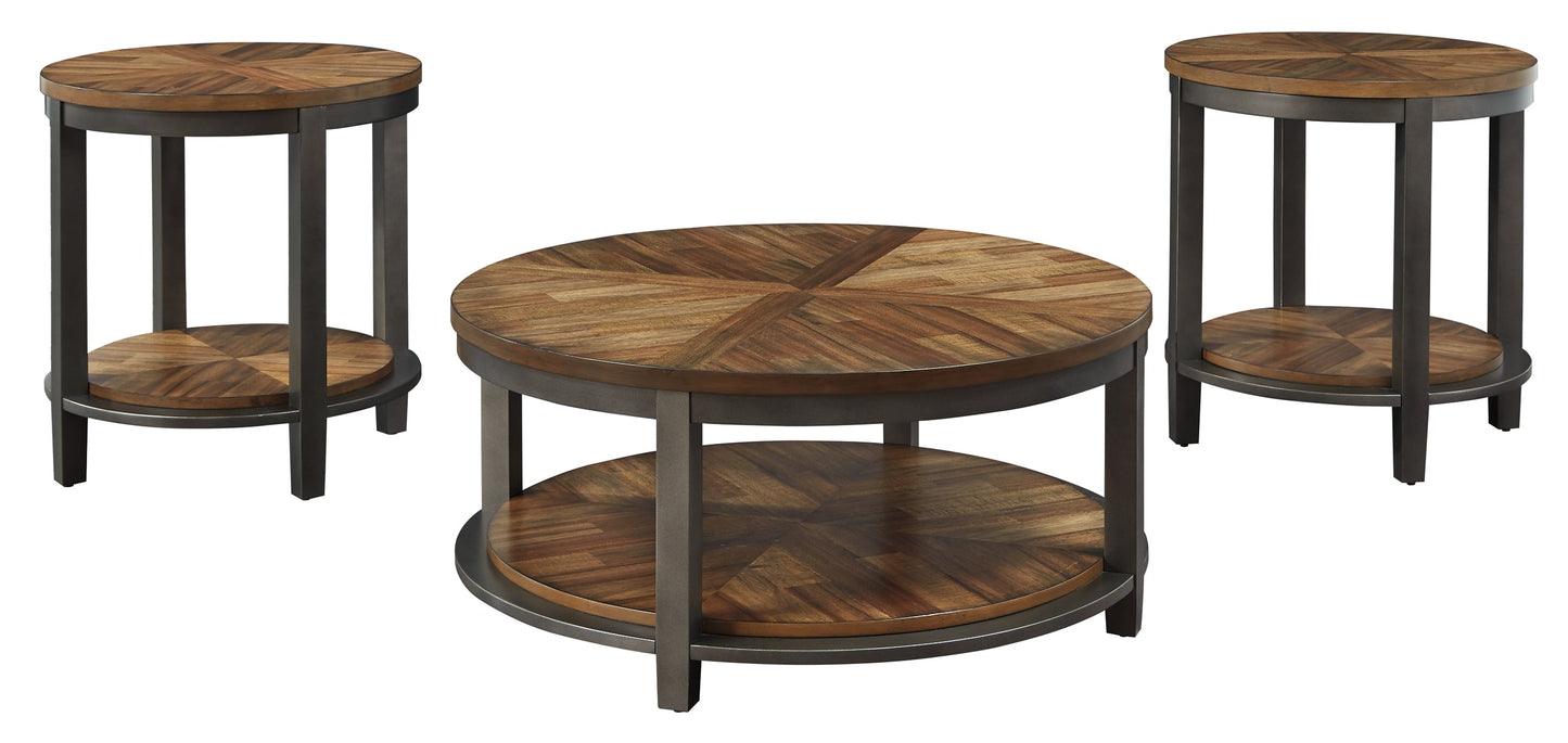 Roybeck Occasional Table Set (3/CN) Signature Design by Ashley®