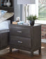 Caitbrook Two Drawer Night Stand Signature Design by Ashley®