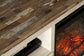 Willowton 64" TV Stand with Electric Fireplace Signature Design by Ashley®