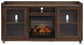 Starmore 70" TV Stand with Electric Fireplace Signature Design by Ashley®