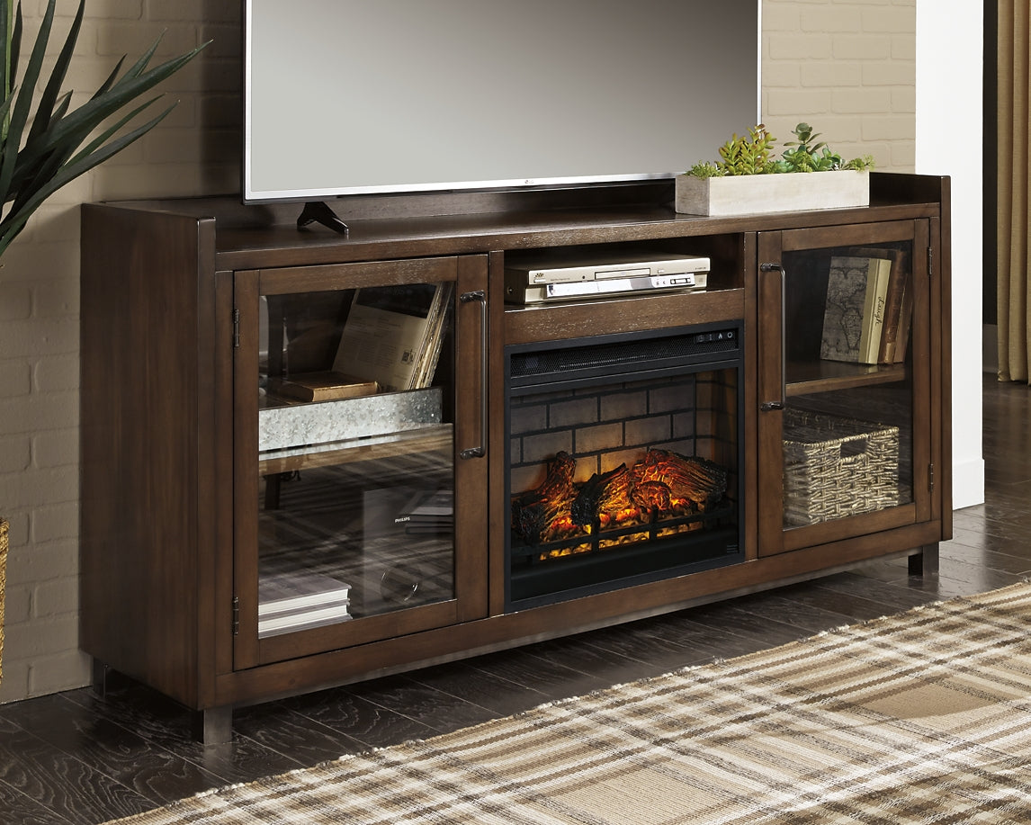Starmore 70" TV Stand with Electric Fireplace Signature Design by Ashley®