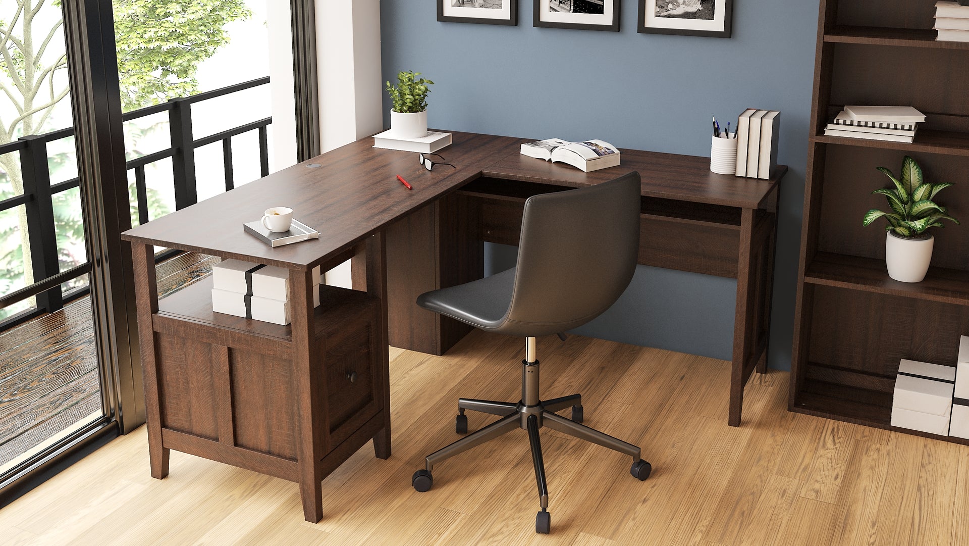 Camiburg 2-Piece Home Office Desk Signature Design by Ashley®