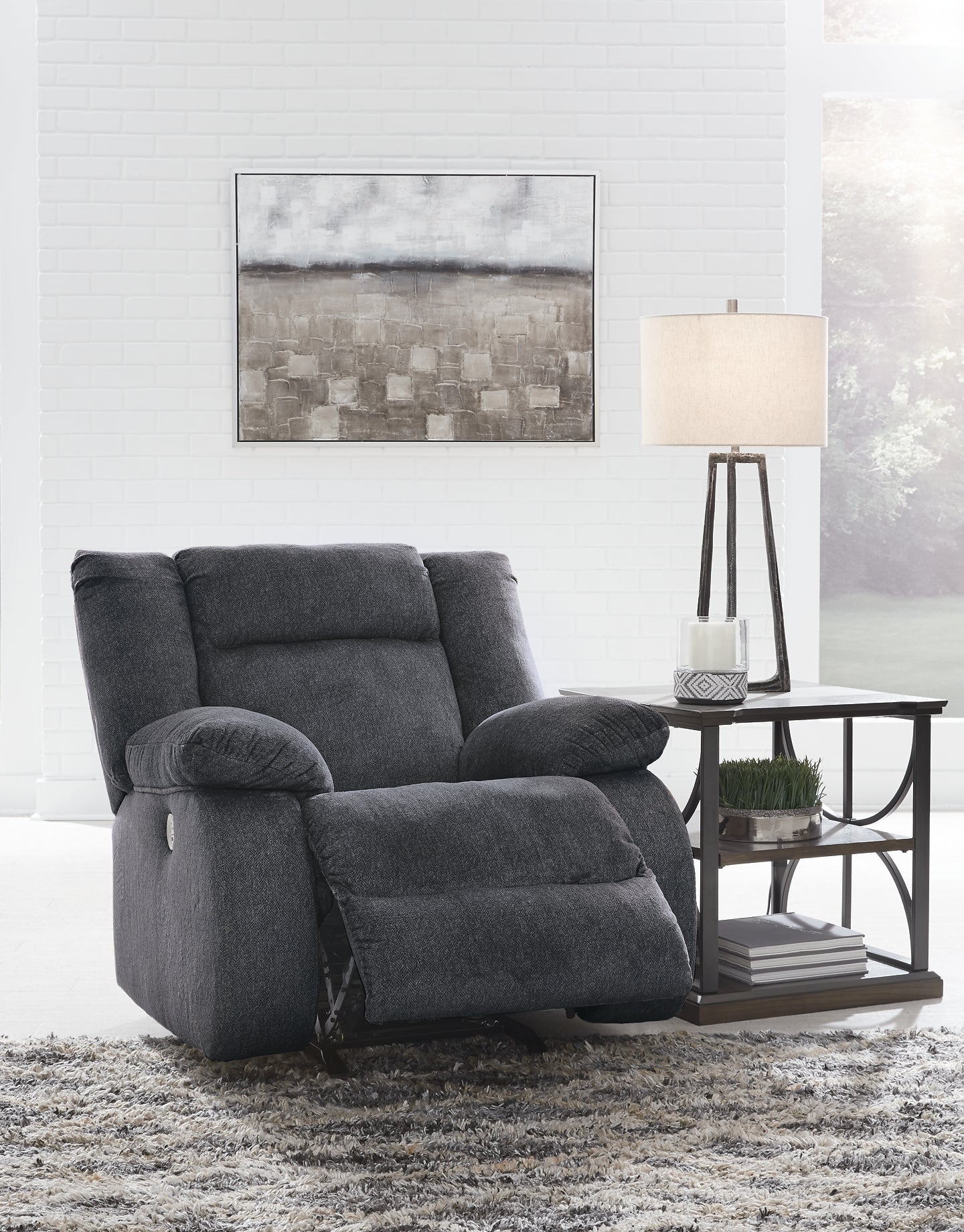 Burkner Power Rocker Recliner Signature Design by Ashley®
