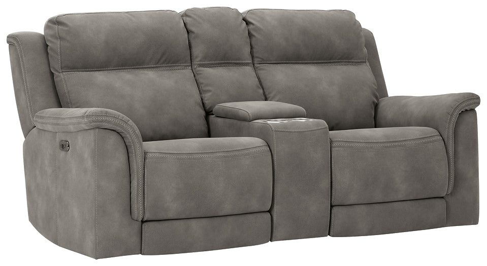 Next-Gen DuraPella PWR REC Loveseat/CON/ADJ HDRST Signature Design by Ashley®