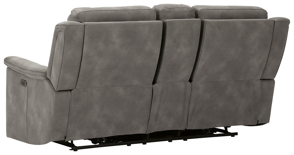 Next-Gen DuraPella PWR REC Loveseat/CON/ADJ HDRST Signature Design by Ashley®