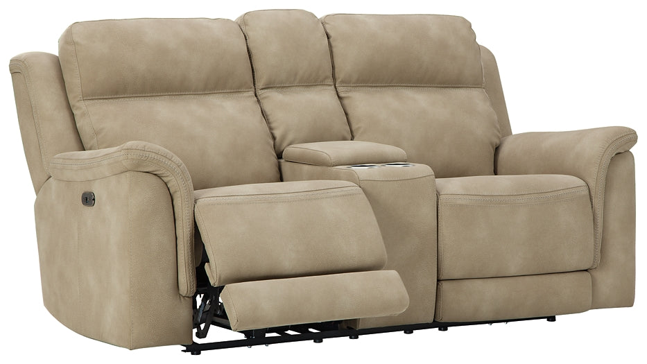 Next-Gen DuraPella PWR REC Loveseat/CON/ADJ HDRST Signature Design by Ashley®