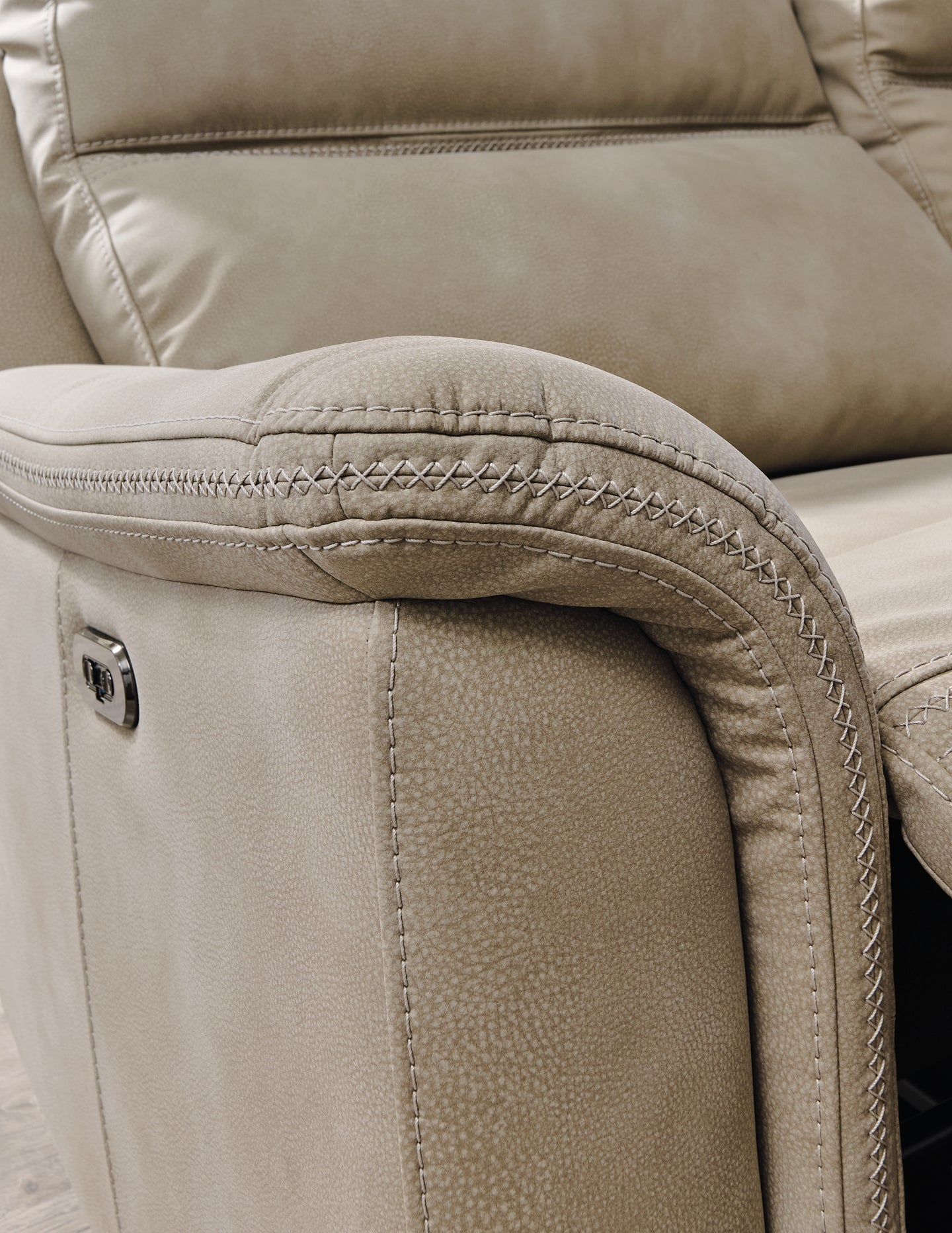 Next-Gen DuraPella PWR REC Loveseat/CON/ADJ HDRST Signature Design by Ashley®