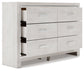 Altyra Six Drawer Dresser Signature Design by Ashley®