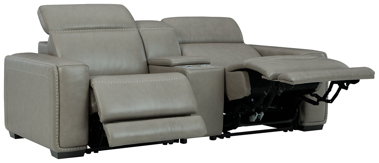 Correze 3-Piece Power Reclining Sectional Loveseat Signature Design by Ashley®
