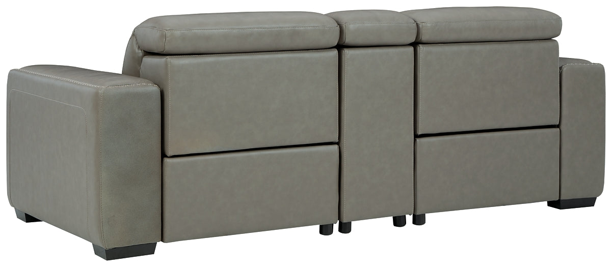 Correze 3-Piece Power Reclining Sectional Loveseat Signature Design by Ashley®