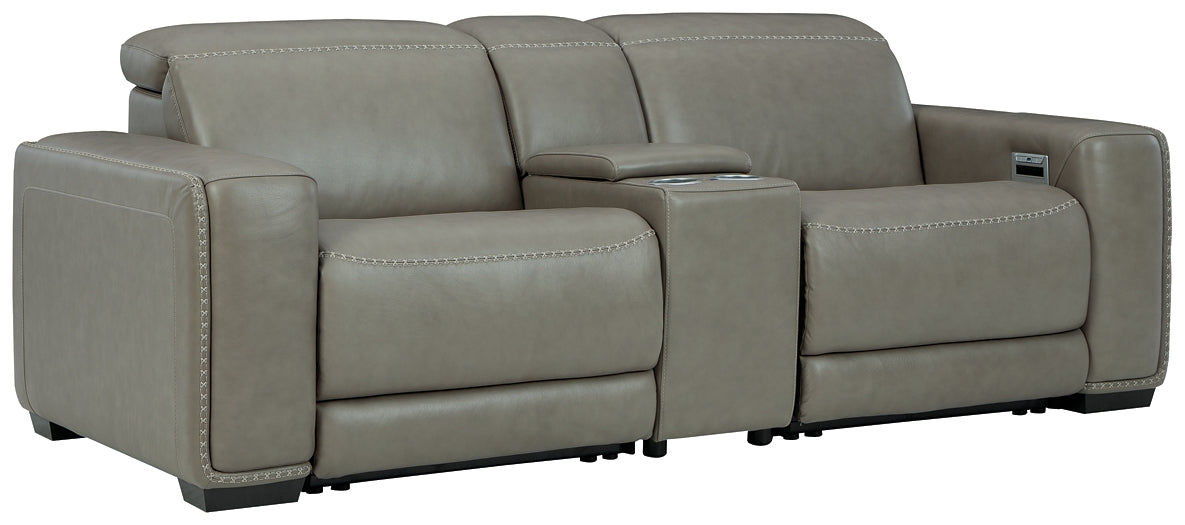 Correze 3-Piece Power Reclining Sectional Loveseat Signature Design by Ashley®