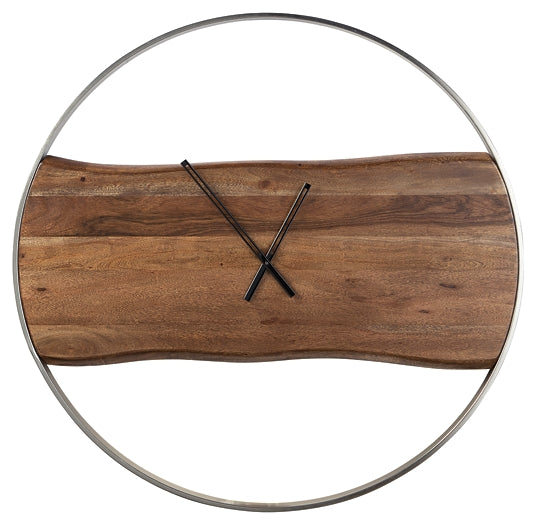 Panchali Wall Clock Signature Design by Ashley®