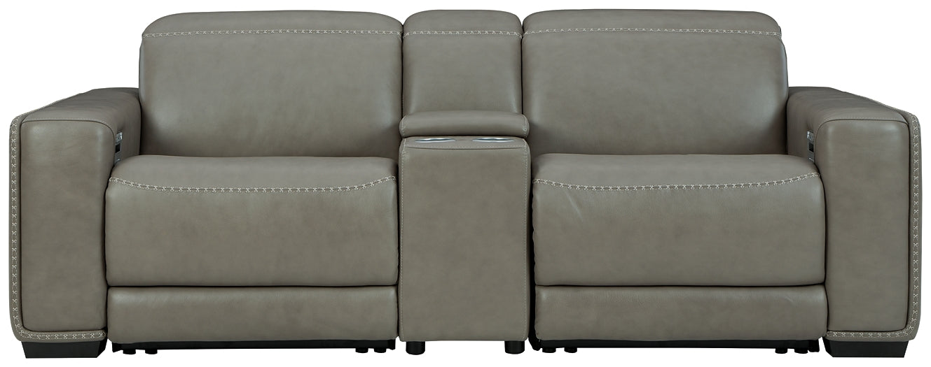 Correze 3-Piece Power Reclining Sectional Loveseat Signature Design by Ashley®