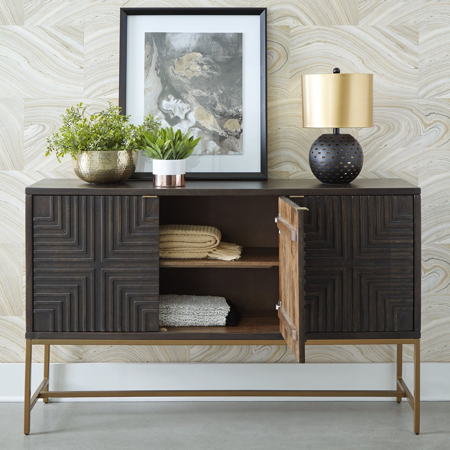 Elinmore Accent Cabinet Signature Design by Ashley®