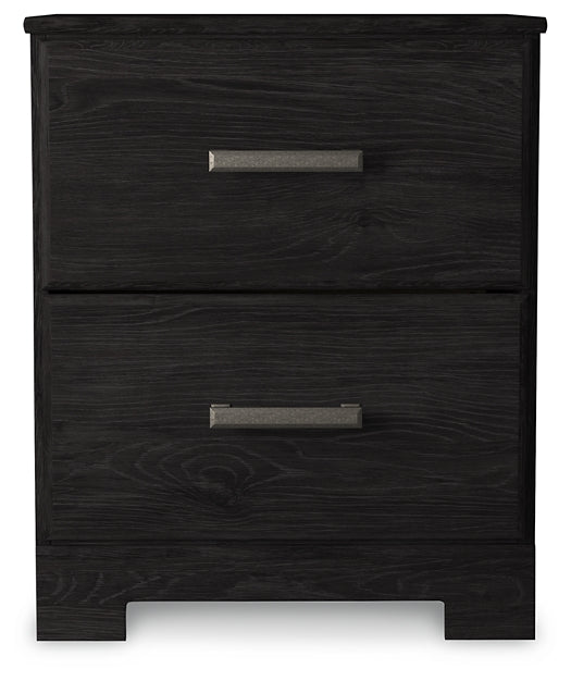 Belachime Two Drawer Night Stand Signature Design by Ashley®
