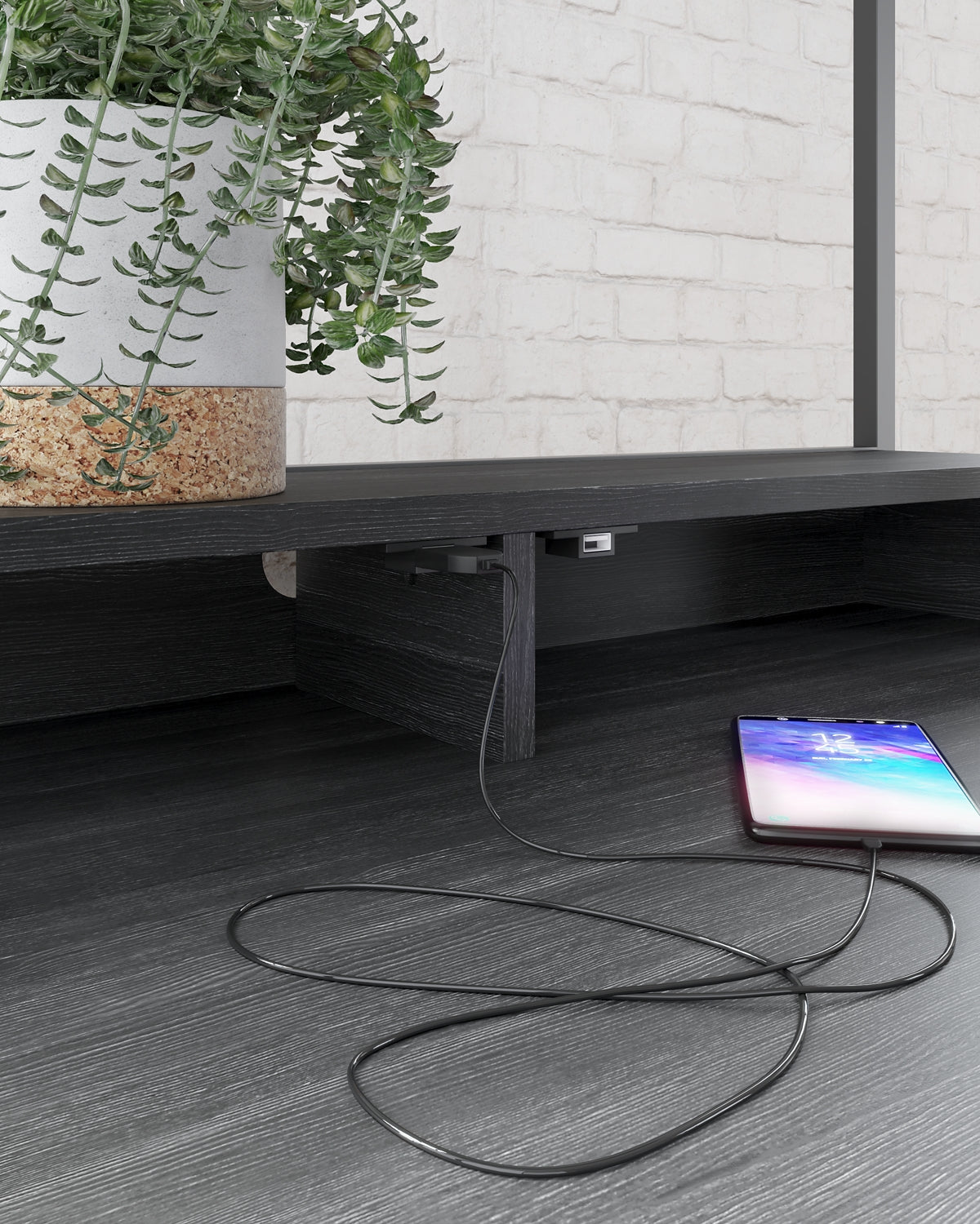 Yarlow Home Office Desk and Shelf Signature Design by Ashley®