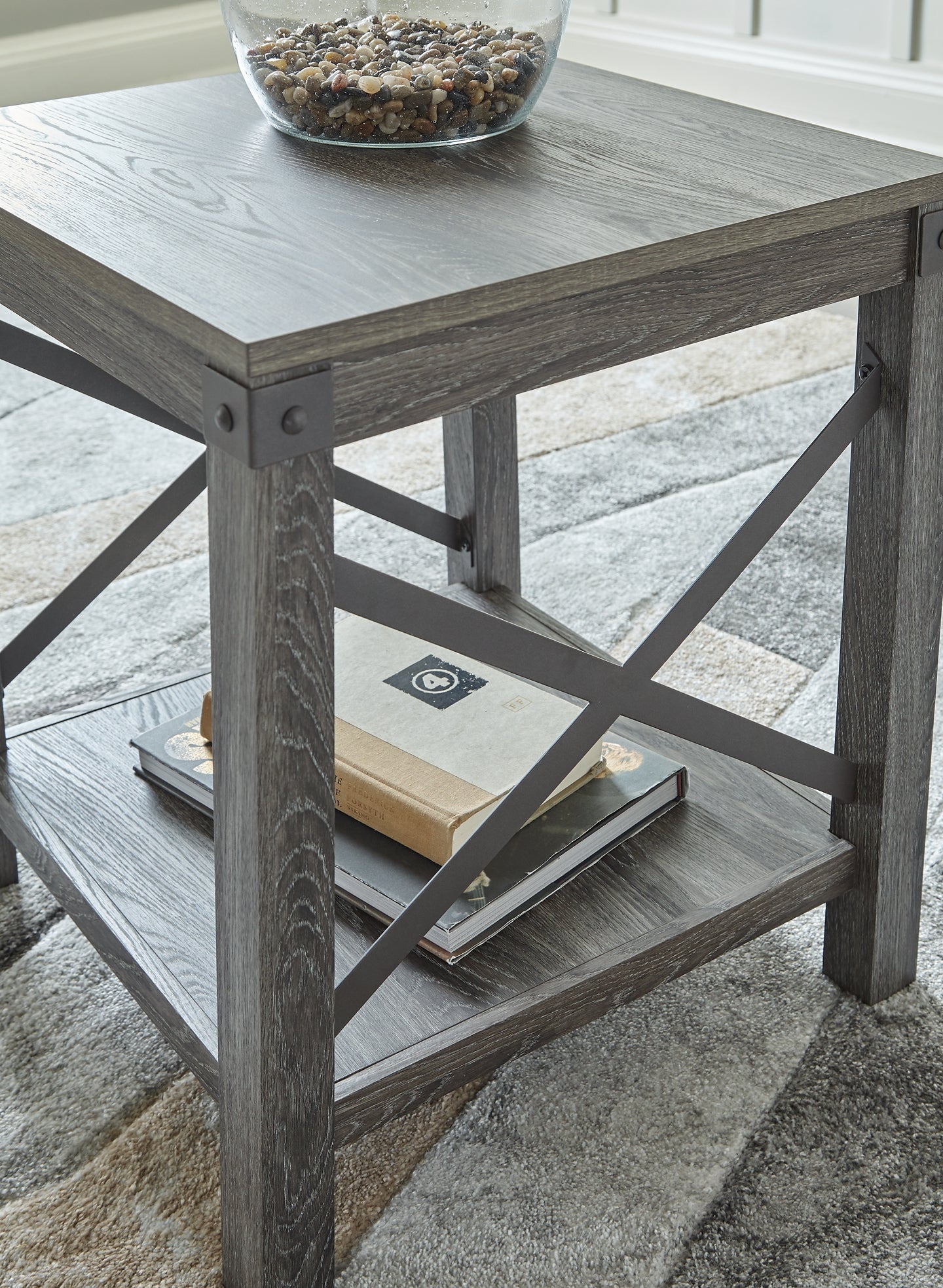 Freedan Square End Table Signature Design by Ashley®