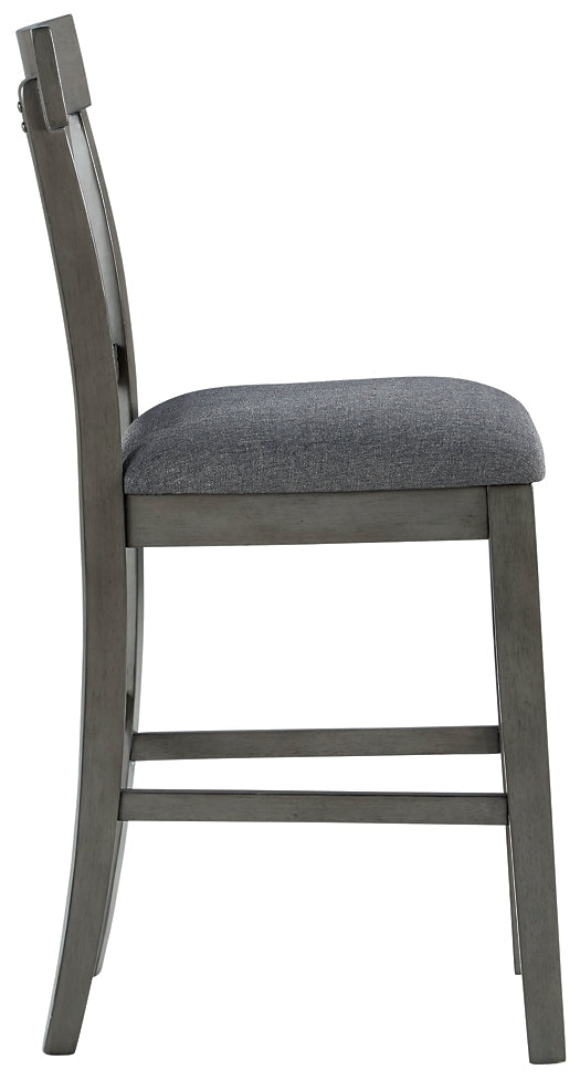 Hallanden Upholstered Barstool (2/CN) Signature Design by Ashley®