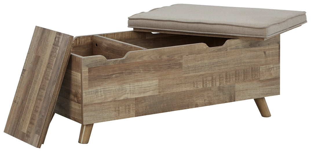 Gerdanet Storage Bench Signature Design by Ashley®