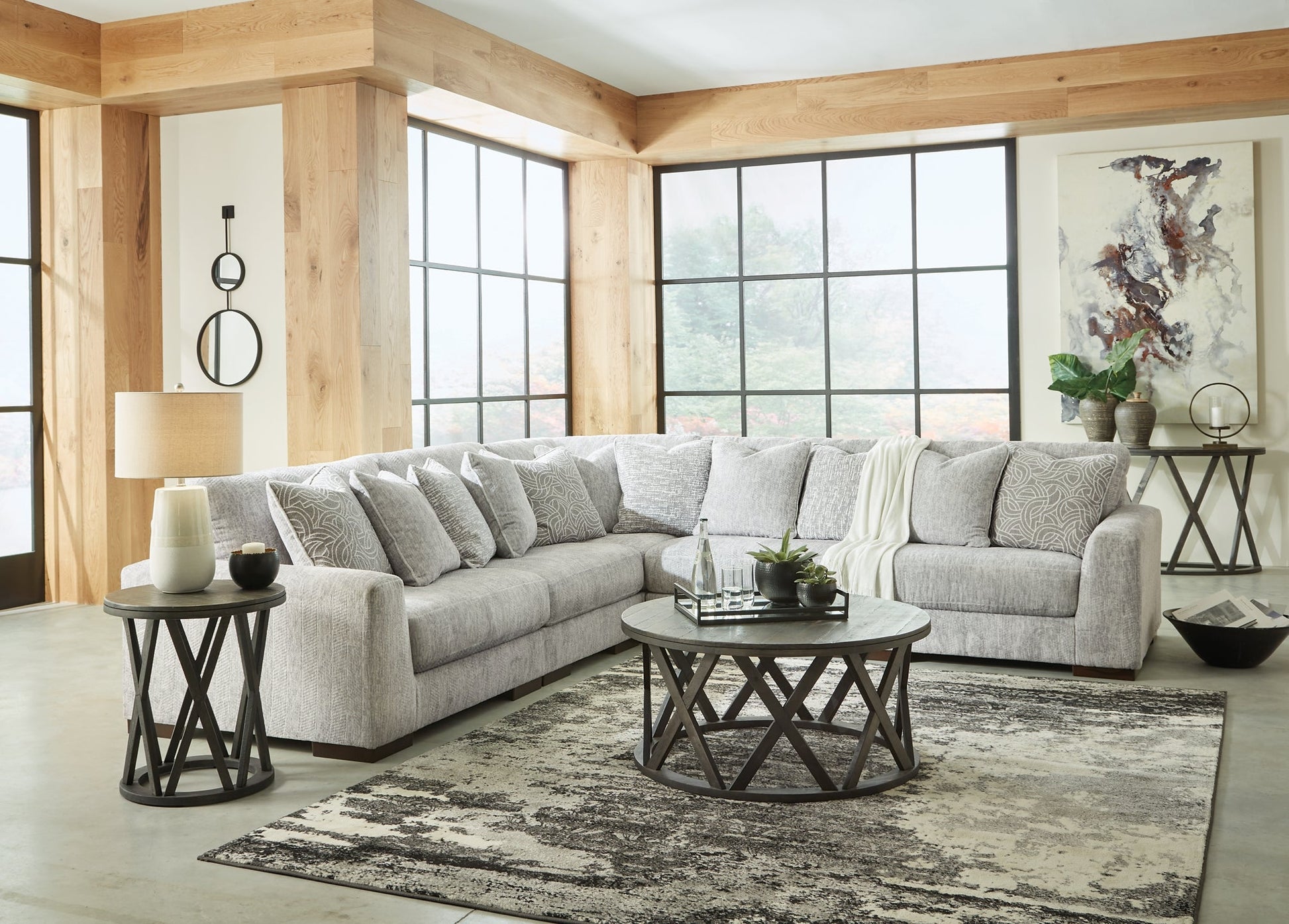 Regent Park 5-Piece Sectional Signature Design by Ashley®