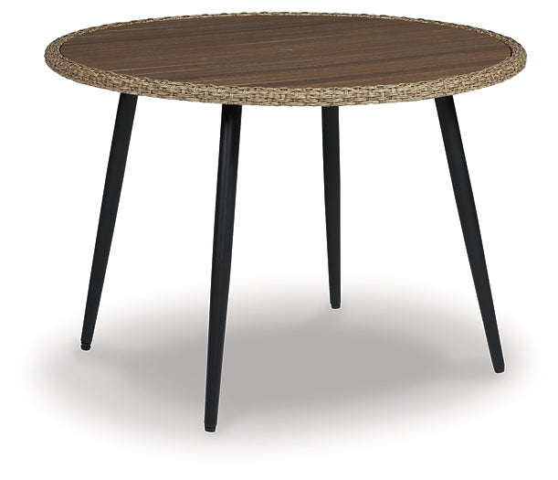 Amaris Round Dining Table Signature Design by Ashley®
