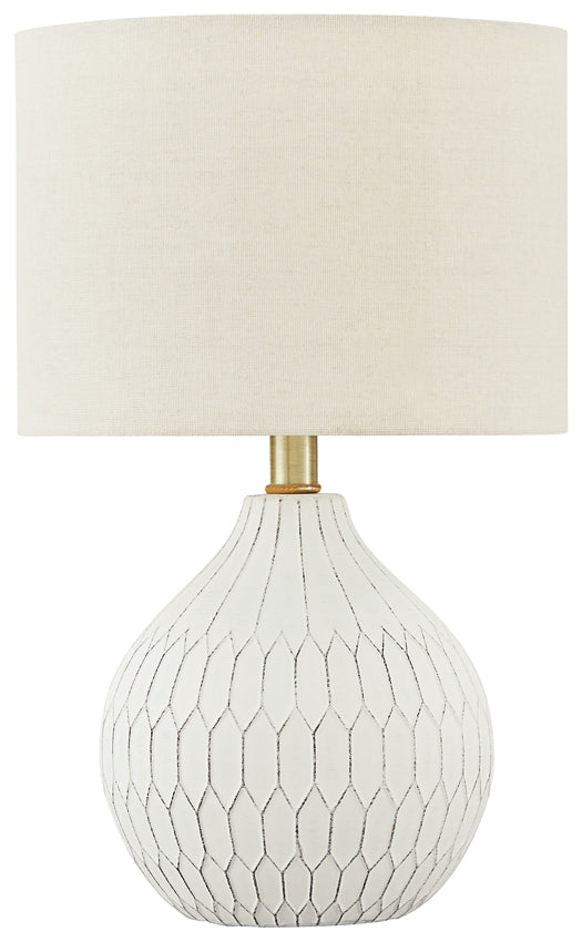 Wardmont Ceramic Table Lamp (1/CN) Signature Design by Ashley®