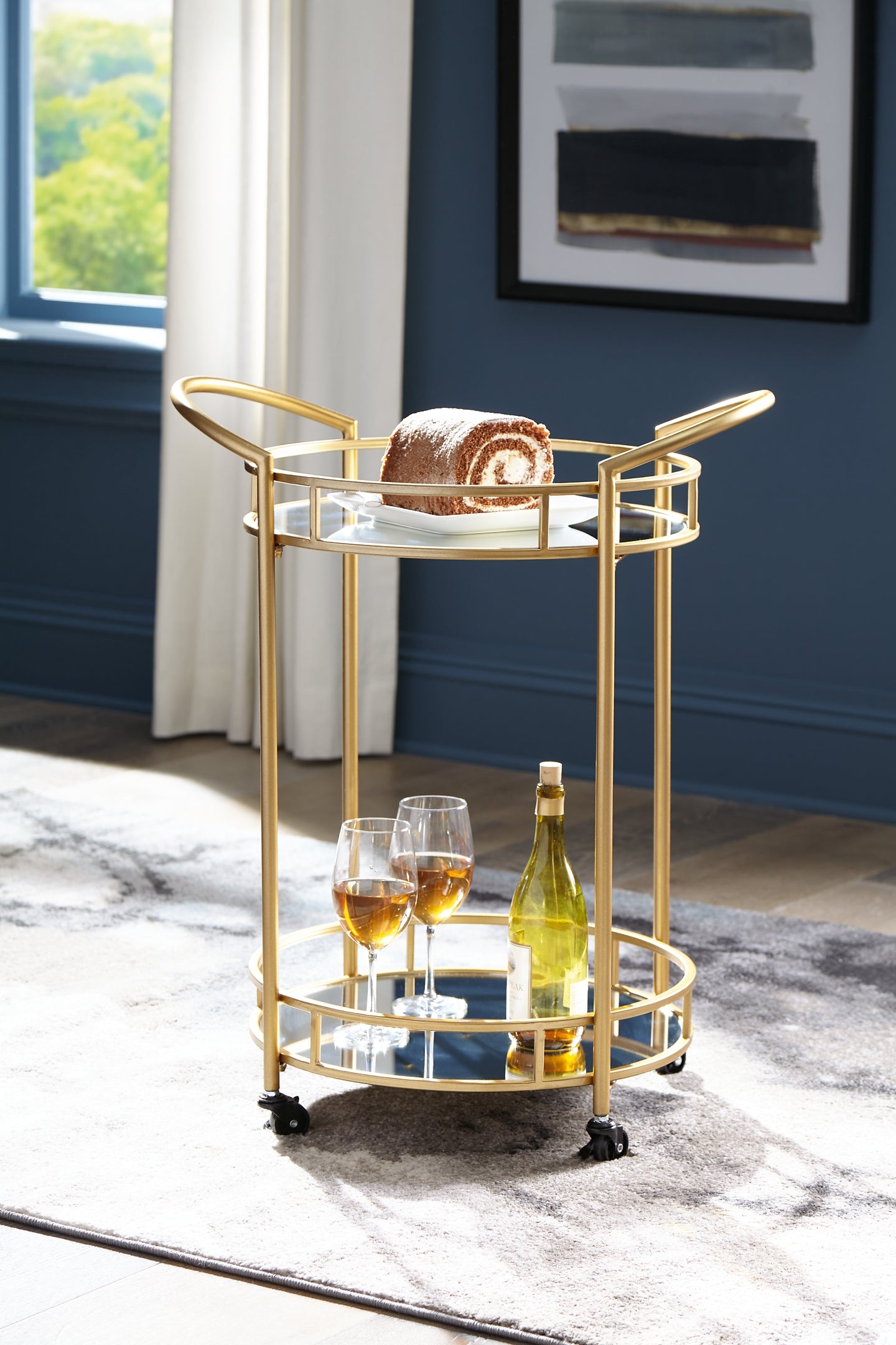 Wynora Bar Cart Signature Design by Ashley®