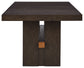 Burkhaus RECT Dining Room EXT Table Signature Design by Ashley®
