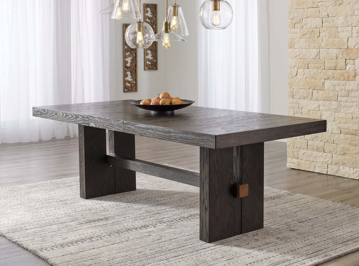 Burkhaus RECT Dining Room EXT Table Signature Design by Ashley®