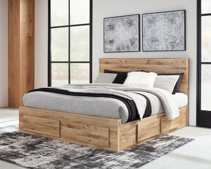 Hyanna  Panel Storage Bed With 1 Under Bed Storage Drawer Signature Design by Ashley®