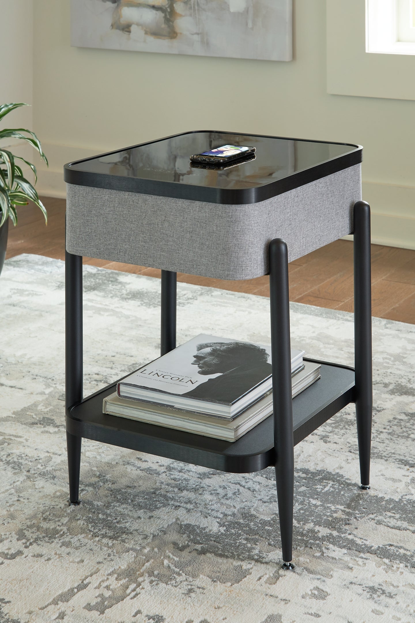 Jorvalee Accent Table with Speaker Signature Design by Ashley®