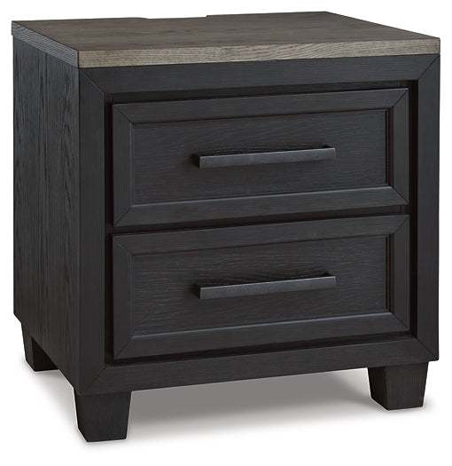 Foyland Two Drawer Night Stand Signature Design by Ashley®